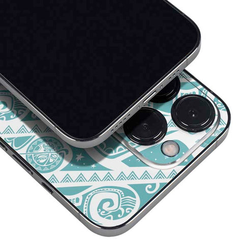 Disney Princess Moana Pattern iPhone 14 Pro Skin